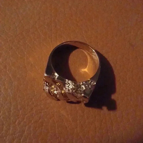 🌹Gold plated nugget ring - Picture 7 of 10